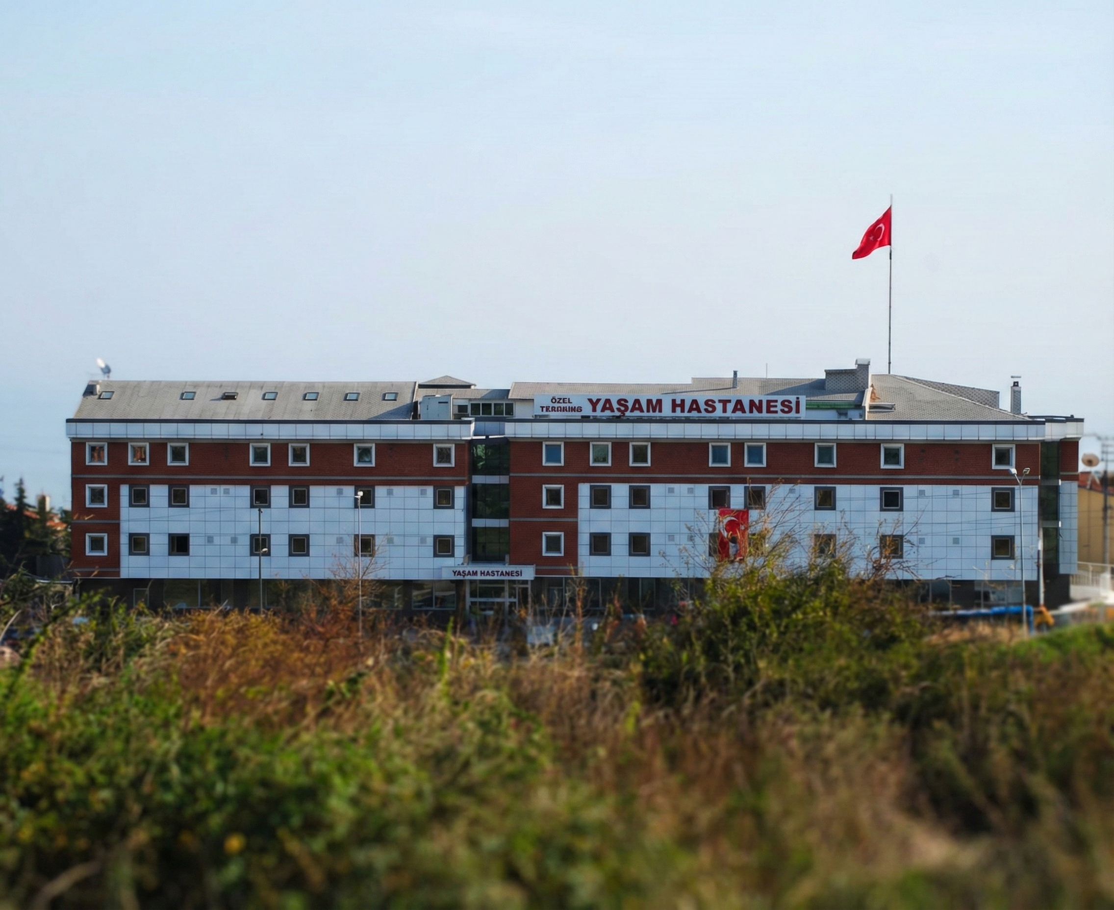 Yaşam Hastanesi Çelik Çatı Katı Projesi